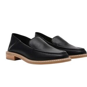 Black Leather Loafers